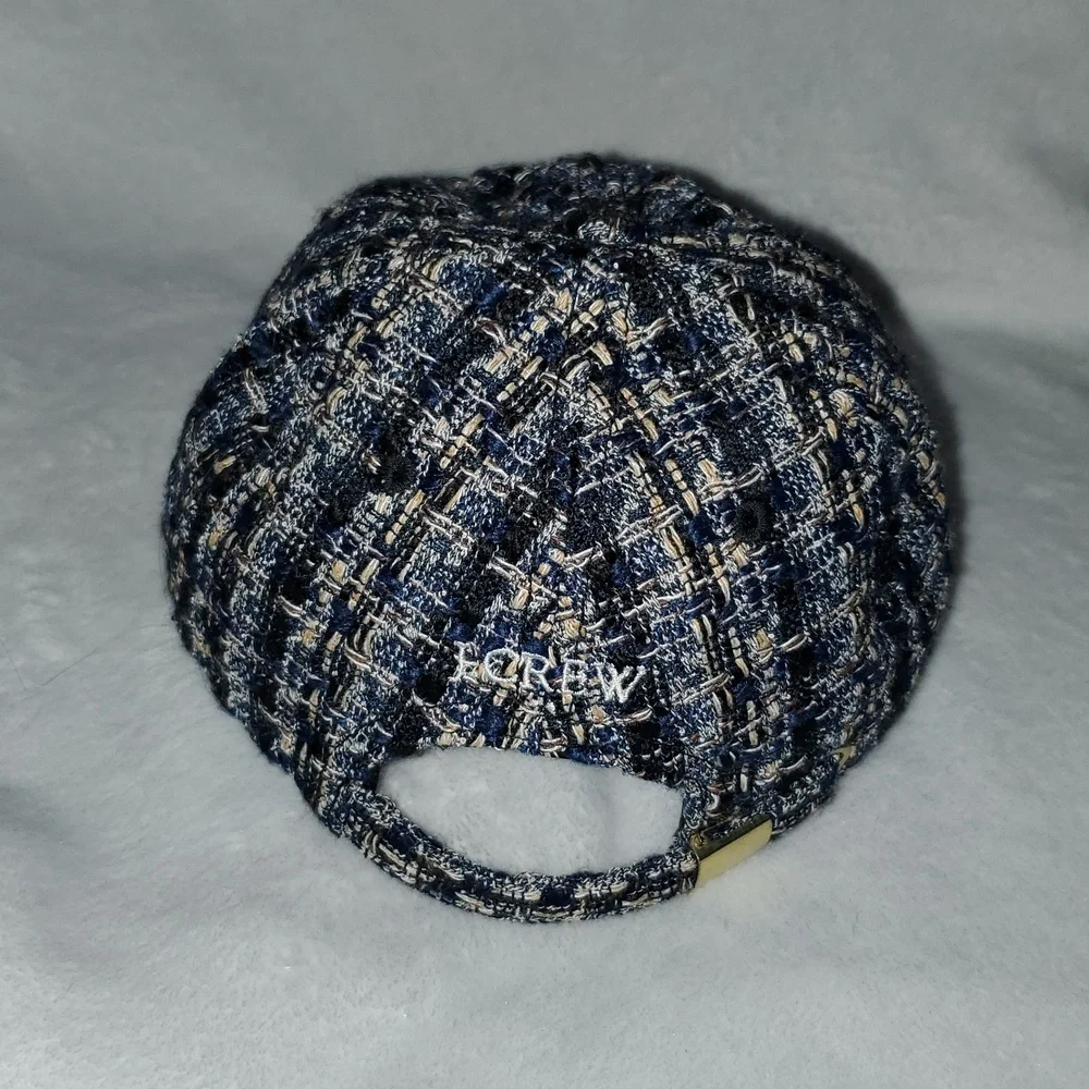 NWT J. Crew Unisex Tweed Baseball Cap